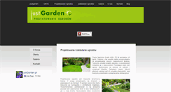 Desktop Screenshot of justgarden.pl